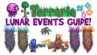 Terraria Lunar Event Guide! Celestial Pillars/Towers Boss Fight, How to Summon & Gameplay!