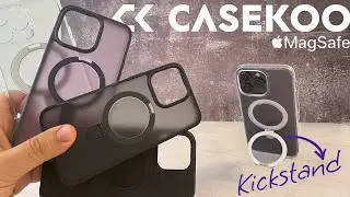 Casekoo Magic Stand: MagSafe Cases for iPhone 14 Max Pro with a Kickstand!