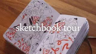 Sketchbook tour | An illustrator's sketchbook