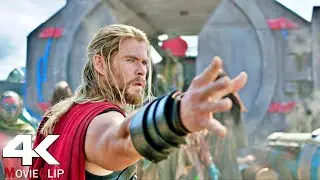 Thor Arrives At New Planet In Hindi - Thor Ragnarok Movie Clip 4K HD