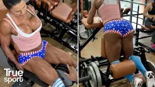 GRACYANNE BARBOSA FBB LEG WORKOUT ROUTINE