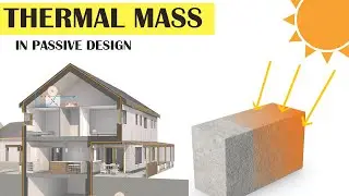 natural heating system for house || Trombe wall