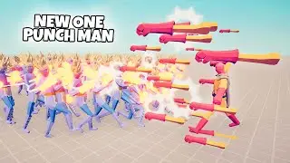 NEW ONE PUNCH MAN vs 100x UNITS | TABS Totally Accurate Battle Simulator Gameplay