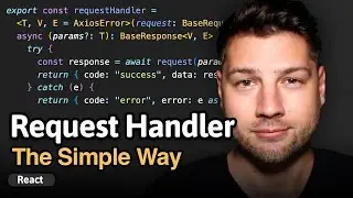 The simple way to handle requests in React
