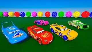 Challenge Crazy Pixar Cars 3 Lightning McQueen The King Cruz Ramirez Chick Hicks Jackson Storm