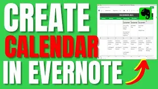 How to Create Content Calendar on Evernote (2024)