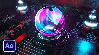 After Effects Tutorial | Element 3D Tutorial | Create an Easy Sci-Fi Scene