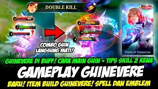 GAMEPLAY GUINEVERE BUFF❗CARA MAIN + COMBO GUINEVERE❗ITEM & BUILD GUINEVERE 2023❗ TUTORIAL GUINEVERE