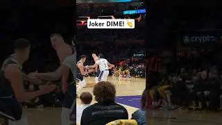 Nikola Jokic made this WILD pass look EASY! 🤯 | #Shorts