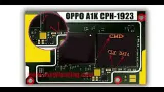 OPPO A1K ISP PINOUT  CPH 1923 EMMC ISP PINOUT