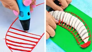 CREACIONES CON PLUMA 3D || GENIALES MANUALIDADES Y CONSEJOS PARA LA VIDA