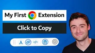 My First Chrome Extension: "Click to Copy"