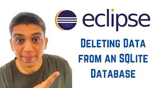 Java swing tutorial using Eclipse - Deleting Data from an SQLite Database in Eclipse Java