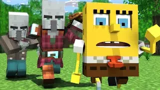 Spongebob in Minecraft 5 - Minecraft Animation