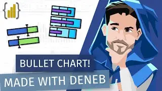 Creating a Bullet Chart Custom Visual Using Deneb for Power BI