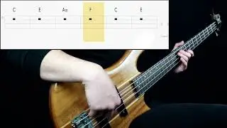 Artemas - i like the way you kiss me (Bass Only) (Play Along Tabs In Video)