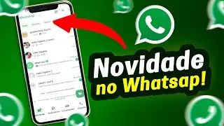 CHEGOU AÍ? WHATSAPP RECEBEU NOVA FUNÇÃO PARA CONVERSAS