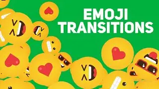 Emoji Transition Green Screen | Graphics & Animation