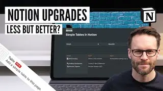 Notion Simple Tables Are HERE | Why You Should Be Excited!