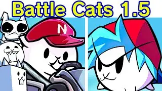 Friday Night Funkin VS Battle Cats 1.5 FULL WEEK (CANCELLED BUILD) (FNF Mod) (Craziest Cat Battle)