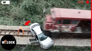 100 SHOCKING Train Crash Compilation Caught On Camera | Best Of Week