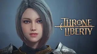 THRONE AND LIBERTY Female character creation OPEN BETA