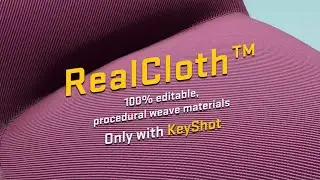 KeyShot 9 Feature Highlight - RealCloth™