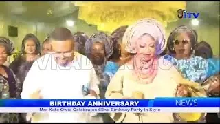 Mrs Kate Owie Celebrates 62nd Birthday Party In Style