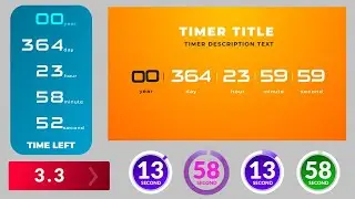 Timer Toolkit Motion Graphics Templates