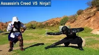 PARKOUR 2019 | Assassin's Creed VS Ninja!! Meets Parkour in Real Life!