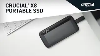 The Crucial® X8 Portable SSD –Storage Evolved