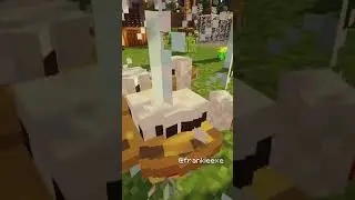 minecraft chicken compression effect 🐔🤯