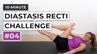 10-Minute Diastasis Recti Challenge (#4) | Postpartum Abs