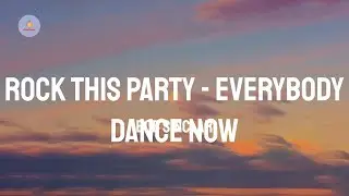 Bob Sinclar - Rock This Party - Everybody Dance Now (Lyric Video)