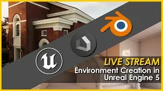 Let's Create: New Prop Time Unreal Engine 5 Environment #ue5 #blender