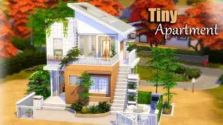 Tiny Apartment (Japanese)🌸🏩 - Sims 4 Cozy and Compact Living Space