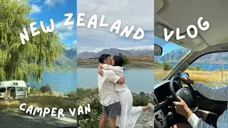 new zealand vlog 🇳🇿 south island camper van part 1 🚗