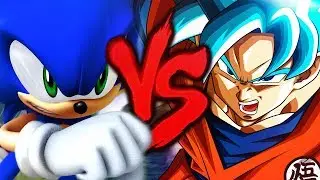 Goku VS. Sonic [Guerra dos Deuses]