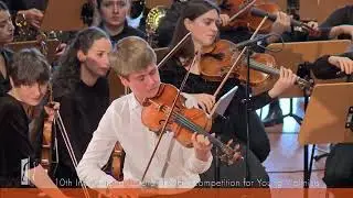 SPOHR Violin Competition: Anton Carus plays Max Bruch's Violin Concerto No. 1 op. 26