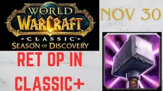 World of Warcraft classic Season of Discovery - PALADIN RUNES