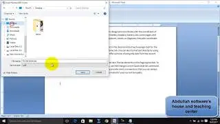 How to convert ms word file in to pdf file without using any software