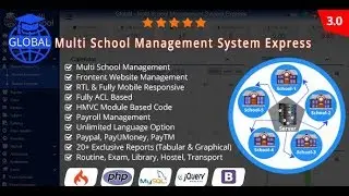 How to Install Campus Management System | Multi-school Management System