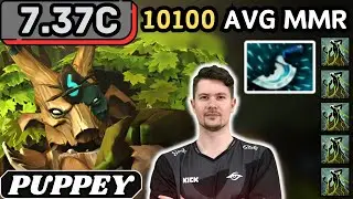 7.37c - Puppey TREANT PROTECTOR Hard Support Gameplay - Dota 2 Full Match Gameplay