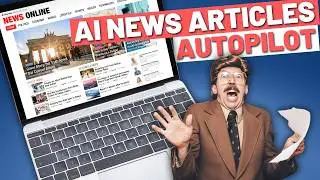 EARN Traffic With AI News Articles! (Journalist AI Tutorial)