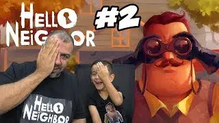 GİZLİ GEÇİTİ BULDUK | GİZEMLİ KOMŞU PEŞİMİZDE | HELLO NEIGHBOR #2