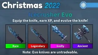 Buying The Icecrusher Evo In Murder Mystery 2 (Roblox)