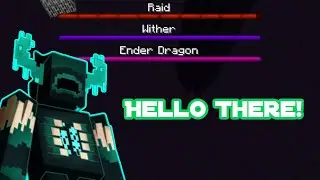 Fighting the Raid, Wither, Ender Dragon, AND Warden