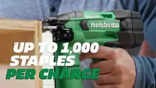 18V MultiVolt™ Brushless 18-Gauge 1/4" Narrow Crown Stapler (1x2.0Ah) | Metabo HPT N1804DA