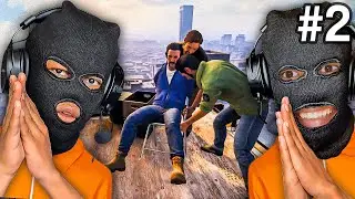 BAD GUYS VS Prisoners On A TOP Secret Mission | A Way Out Gameplay [EP.2] w/@ImJamie_