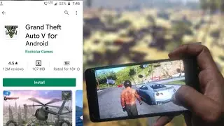 GTA V on any Android | How to install | Handcam view